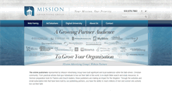 Desktop Screenshot of missionadgroup.com